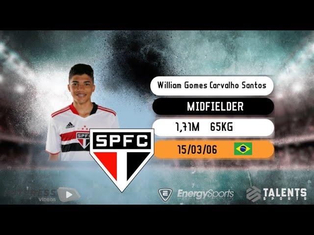 William Gomes - Meia/Midfielder - 2023