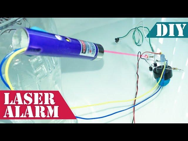 Laser Trip Wire Security System | Simple DIY Project