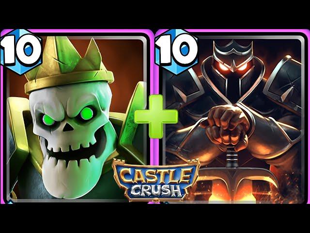 Epic Skull King + Epic Black Knight! Castle Crush