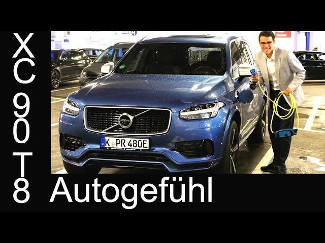 Volvo XC90 T8 twin engine: electric range & real consumption test Plugin-Hybrid