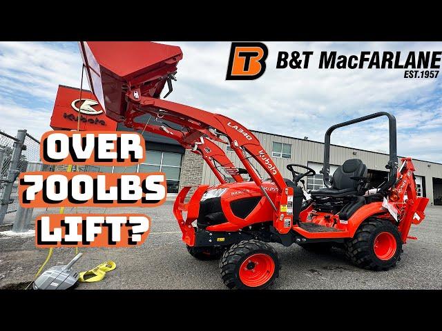 The *REAL* Kubota BX Lift Capacity Tested