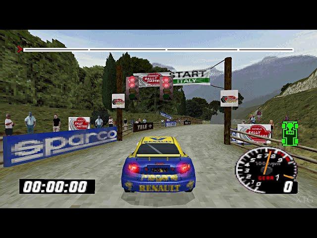 Michelin Rally Masters: Race of Champions PS1 Gameplay HD (Beetle PSX HW)