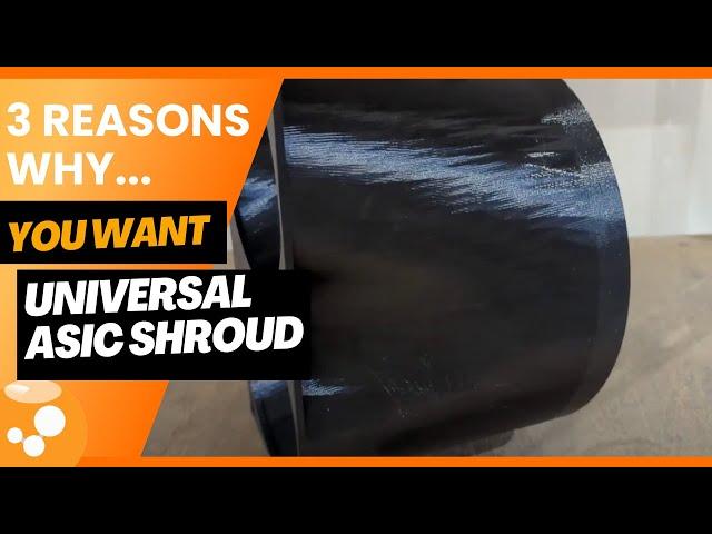 3 Reasons Why You Want D-Central's Universal ASIC Shroud Dual 120mm Fans to 6 or 8’’ Duct