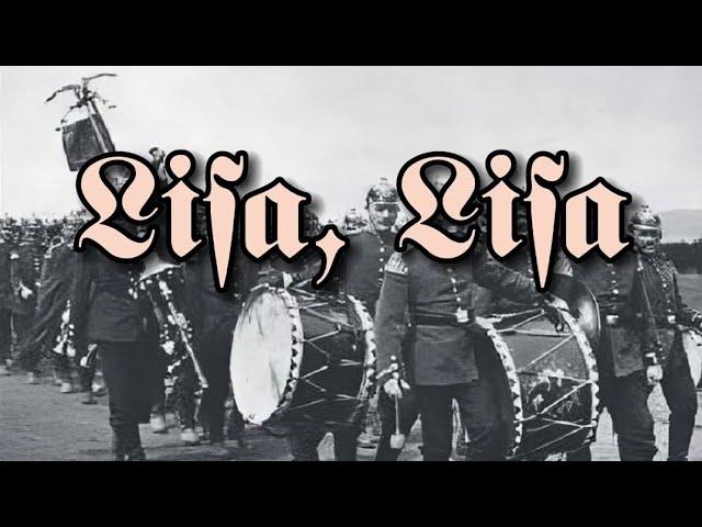 Lisa, Lisa | Des Morgens um halb viere | German Marching Song | English Subtitles