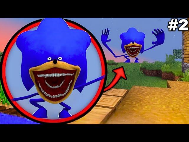 i Found Scary SHIN SONIC  in Minecraft | ( Part-2 ) |