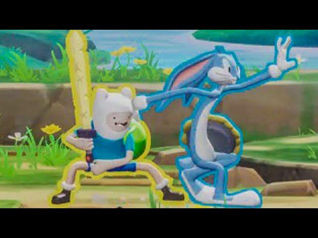 Finn and Bugs Bunny Unique Interactions - MultiVersus HD