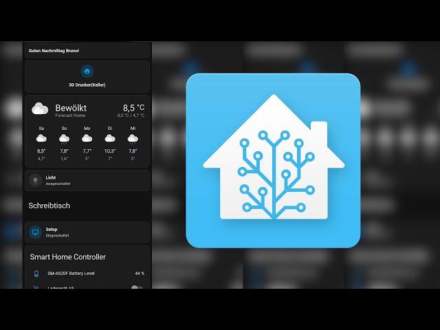 Schönes Home Assistant Dashboard mit dem Mushroom Frontend