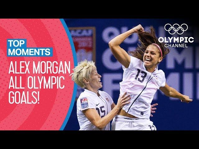 Alex Morgan - ALL Olympic goals! | Top Moments