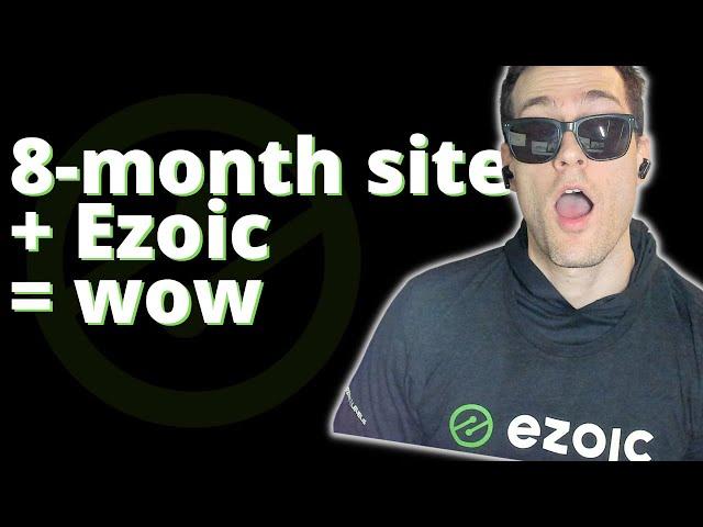 Niche Website Income Report - 8 months old making $700 with Ezoic!