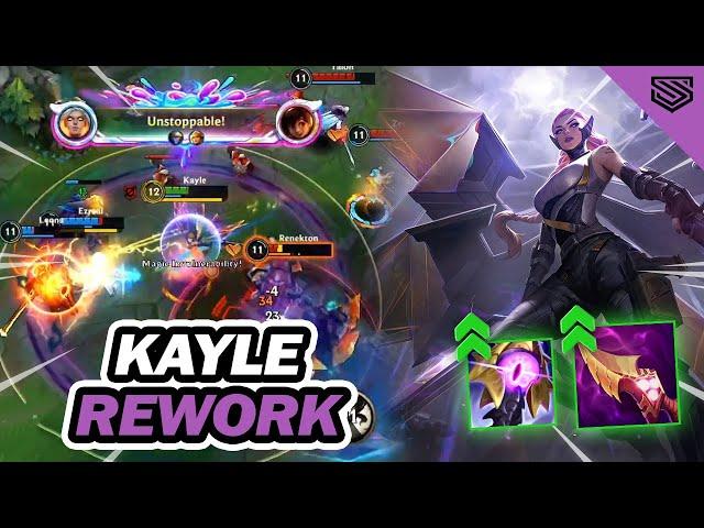 KAYLE REWORK IS BREAKING THE GAME  Kayle Wild Rift Gameplay