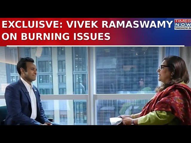 Indian-American Rising Political Star Vivek Ramaswamy Discusses All The Major Burning Issues