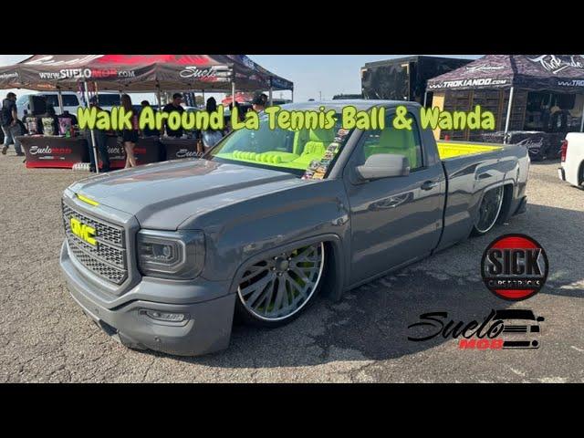 Walk Around La Tennis Ball And Wanda With Suelo Mob At Texas Truck Invasion!