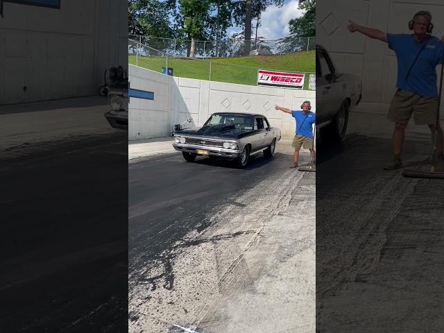 1967 Chevelle doing a burnout #vairalvideo #automobile #lifeisbutadream #dragcar #dragracing