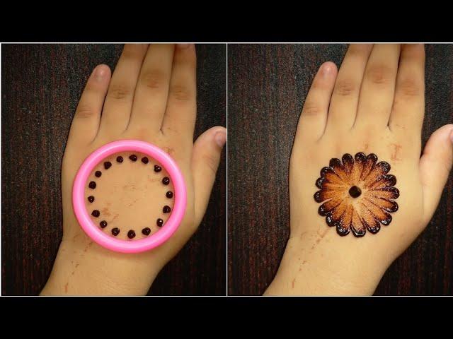 Beautiful easy trick mehndi designs || mehndi designs for hands || henna designs