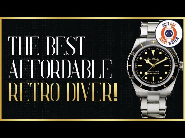 The BEST Affordable Retro Diver - San Martin '53