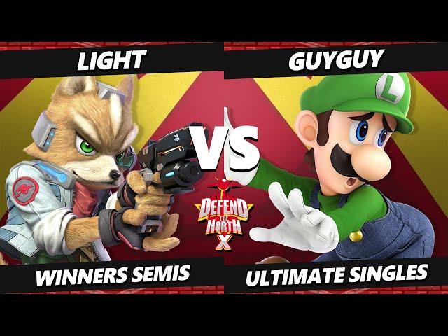 DtN X TOP 8 - Light (Fox) Vs. GuyGuy (Luigi) Smash Ultimate - SSBU