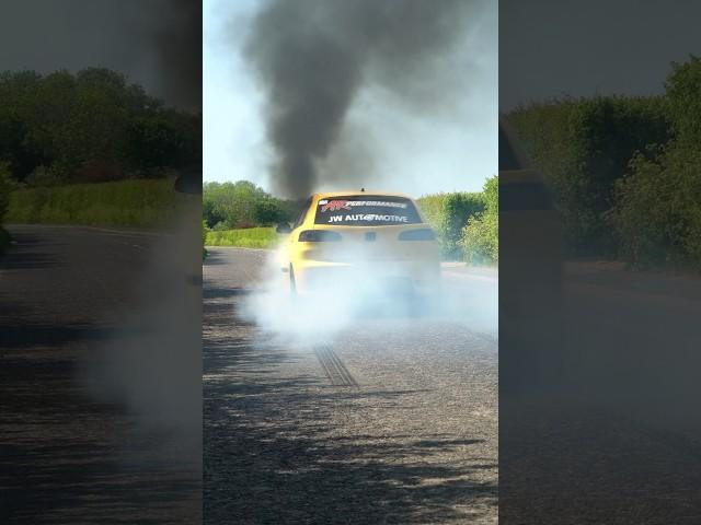 UK’s FASTEST FWD DIESEL WITH NITROUS #dragcar #seatibiza #diesel