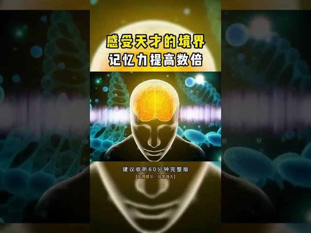 感受天才的境界、记忆力提高数倍