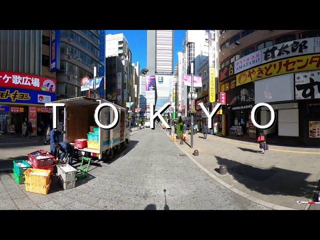 Godzilla Street Shinjuku Tokyo【4K 360°】