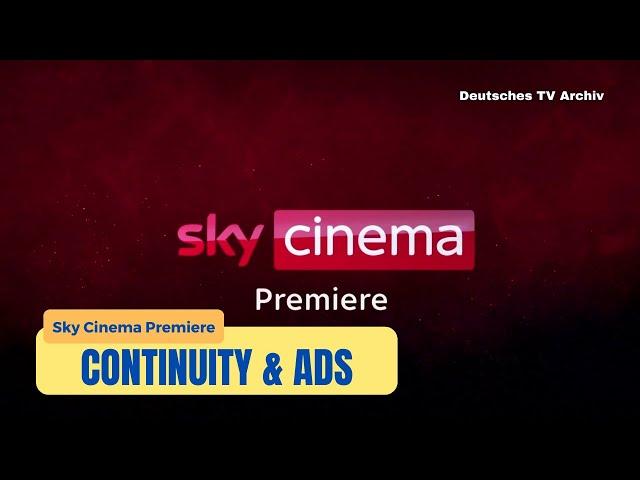 Sky Cinema Premiere (UK) - Continuity & Ads (06.09.2024)