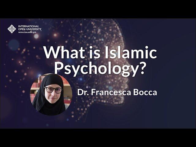 What is Islamic Psychology?