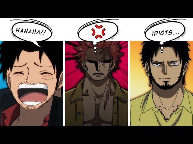 Pirate King Luffy, Law, and Kid Funny Reunion After 20 YEARS!! (FAN ANIMATION)