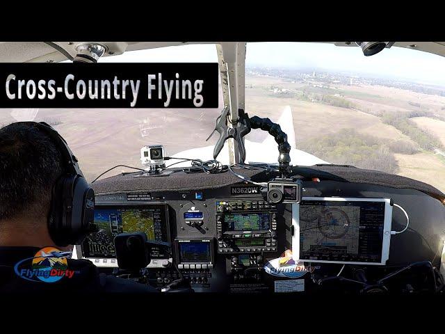 Long Cross-Country Flying Experience in the Cherokee Six