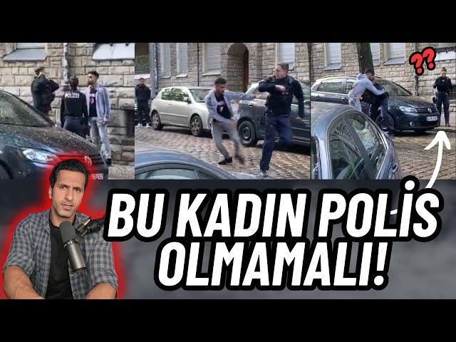 Alman Polisin, Zanlıya Karşı REZİL Müdahalesi!