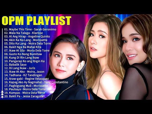 TAGALOG LOVE SONGS COLLECTION PLAYLIST  OPM TAGALOG LOVE SONGS 2024 SARAH GERONIMO , KLARISSE