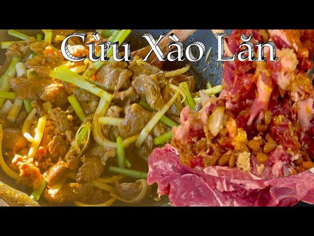 Cừu Dê Xào Lăn - Chia Sẻ Cách Ướp Thịt Cừu Úc Để Xào Lăn Không Hôi, Thịt Rất Mềm Thơm Ngon