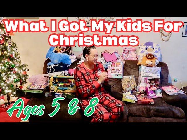 WHAT I GOT MY KIDS FOR CHRISTMAS 2024! GIFT GUIDE FOR KIDS 5 & 8