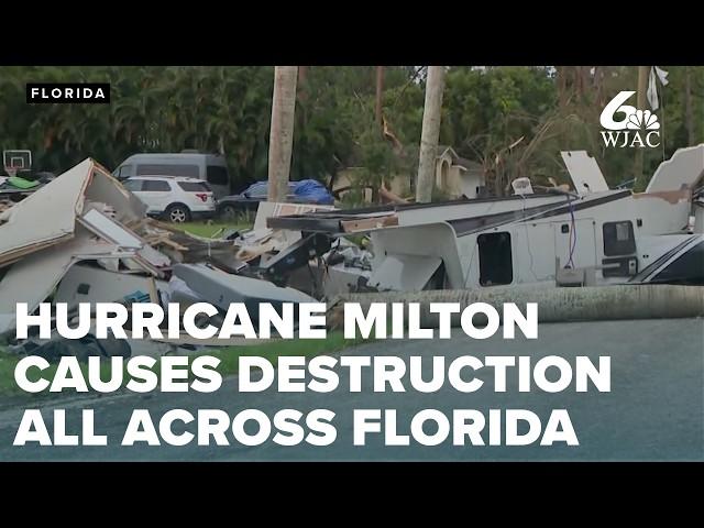 Hurricane Milton causes flooding and damage all across Florida