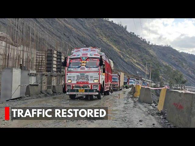 Ramban: Traffic Restored on Jammu-Srinagar National Highway