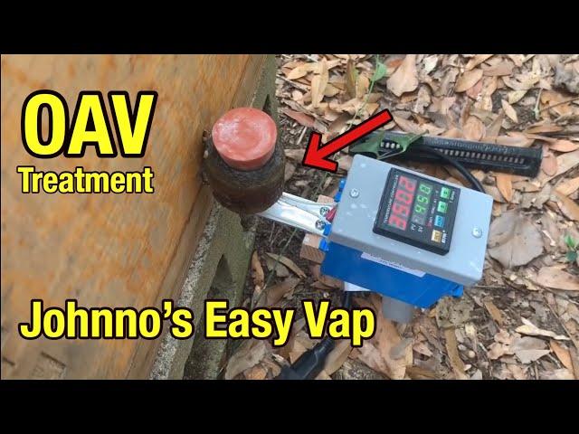 How to Use the Easy Vap Oxalic Acid Vaporizer Gun to Treat for Varroa Mites in a Honey Bee Hive
