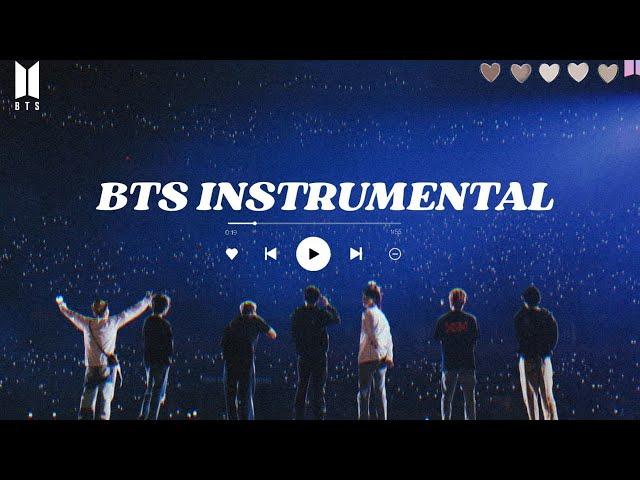 BTS instrumental playlist 2 for study, sleep, chill.(slow beats)