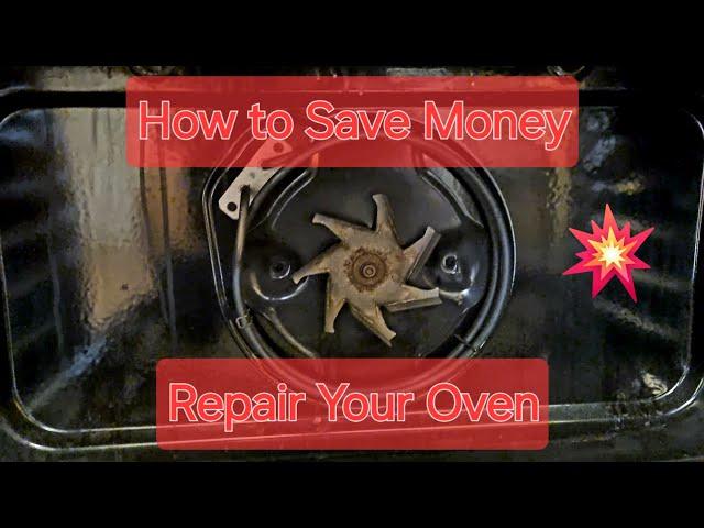 How to Fix an Electric Fan Oven - Replace Heating Element 🪛️ #howto #fixoven #ovenelement