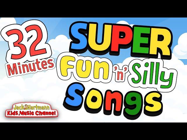 32 MINUTES of Super FUN 'n' SILLY Songs! | Jack Hartmann