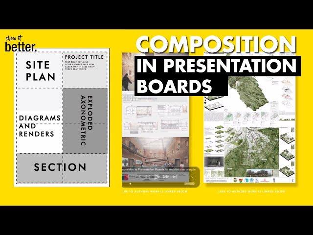 Composition in Presentation Boards for Architecture using Indesign