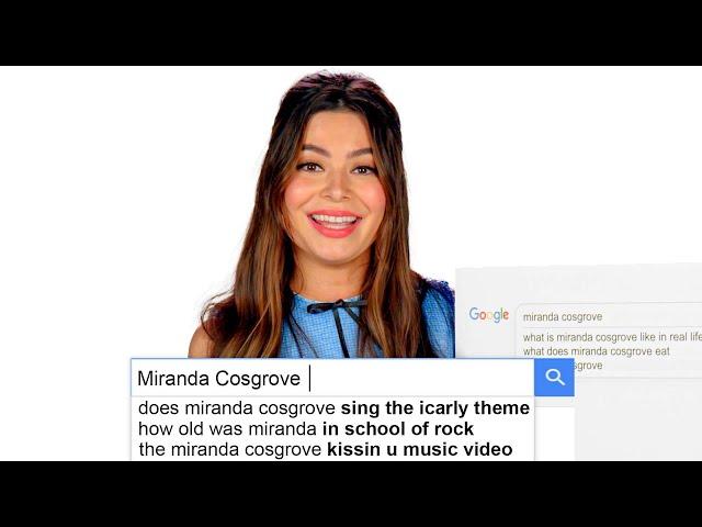 Miranda Cosgrove Answers The Web's Most Searched Questions | WIRED