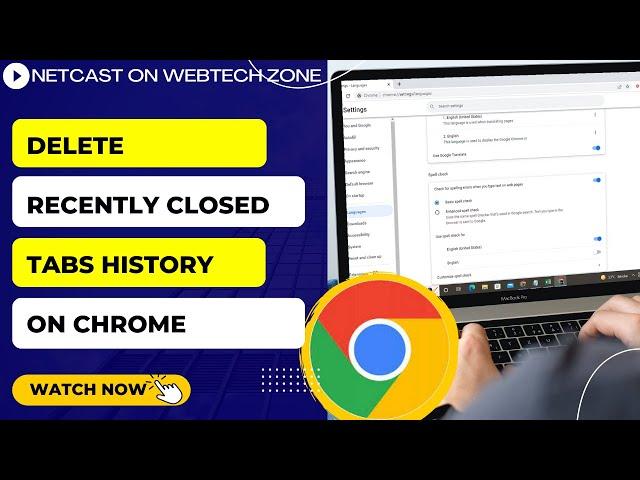 How to Delete Recently Closed Tabs History on Chrome