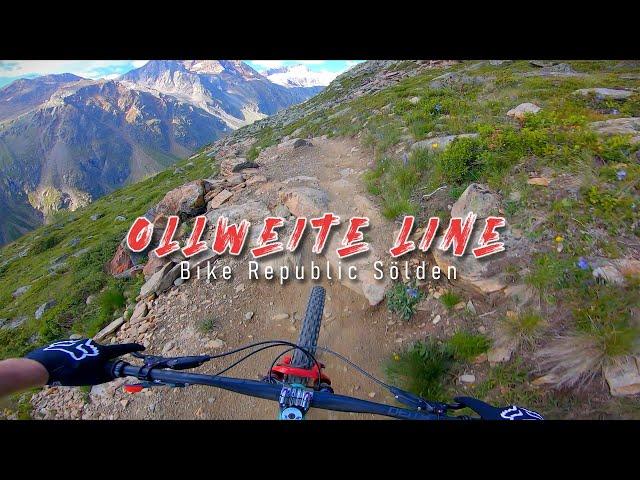 Ollweite Line - Bike Republic Sölden / The best Techflow line in the world? / 2,7k , 60fps