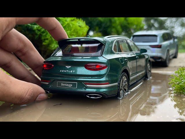 Mini 2024 Bentley Bentayga | Off roading | Diecast Model Car Unboxing