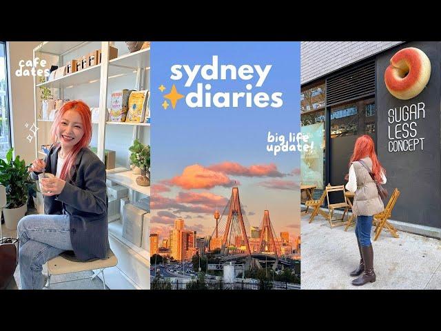 i'm leaving sydney?  cafe catch-ups, strawberry matcha  dance class, life update, appointments!