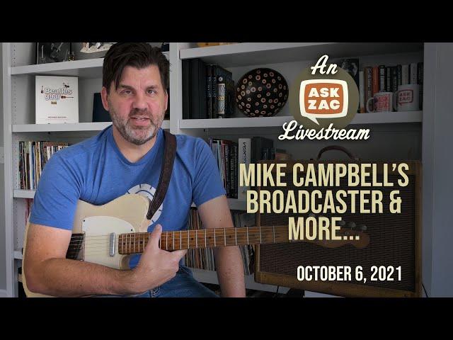 Mike Campbell’s Broadcaster, Jerry Jones Guitars and Jimmy Bryant - Ask Zac 96