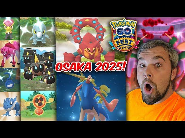 Pokémon GO Fest Osaka 2025! Volcanion! Crown Zacian! Tons of Rare Shines! & More!
