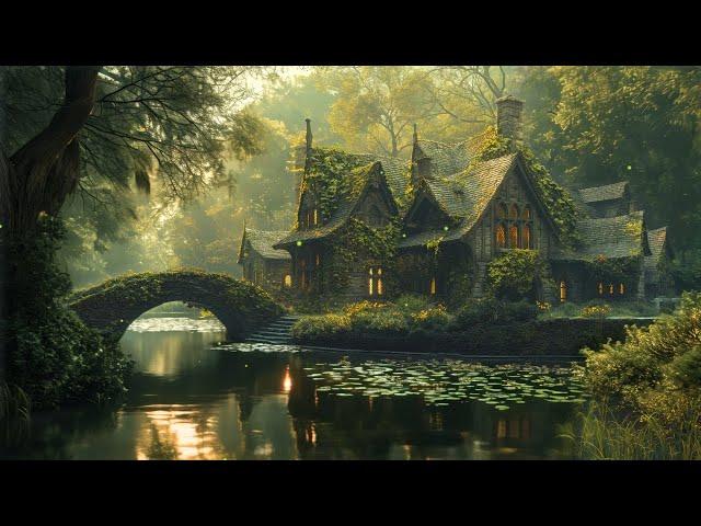 Enchanted Cottage in the Forest | Relaxing Celtic & Fantasy Medieval Music