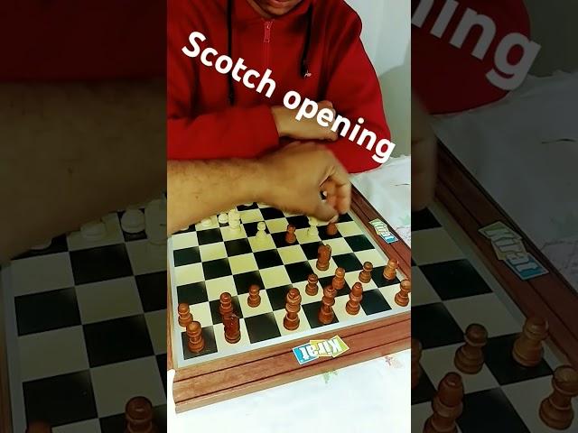 #scotchopening trap #chesstricks #chess #learnchesstrapin30seconds #gmchess #masteringchess