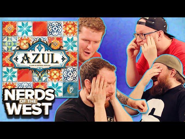 Tiles and Tears - Azul Board Game Playthrough!