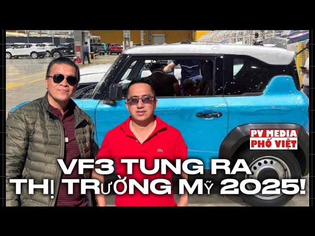 VINFAST | Mini SUV VF3 tung ra thị trường Bắc Mỹ 2025!!