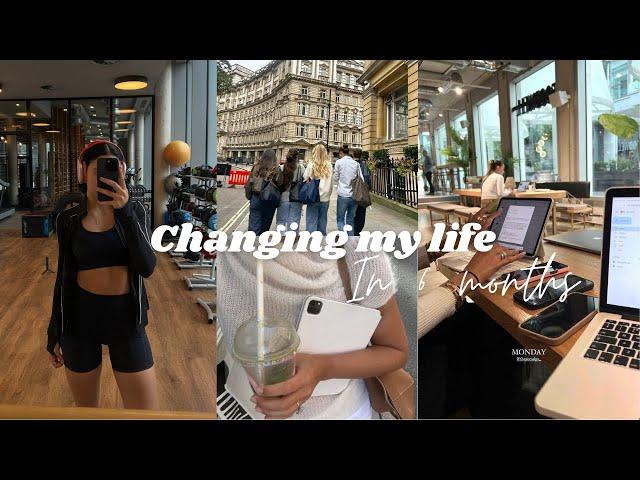 Changing my life in 6 months vlog  ep 1| productive, gym routine, working from home, running errands